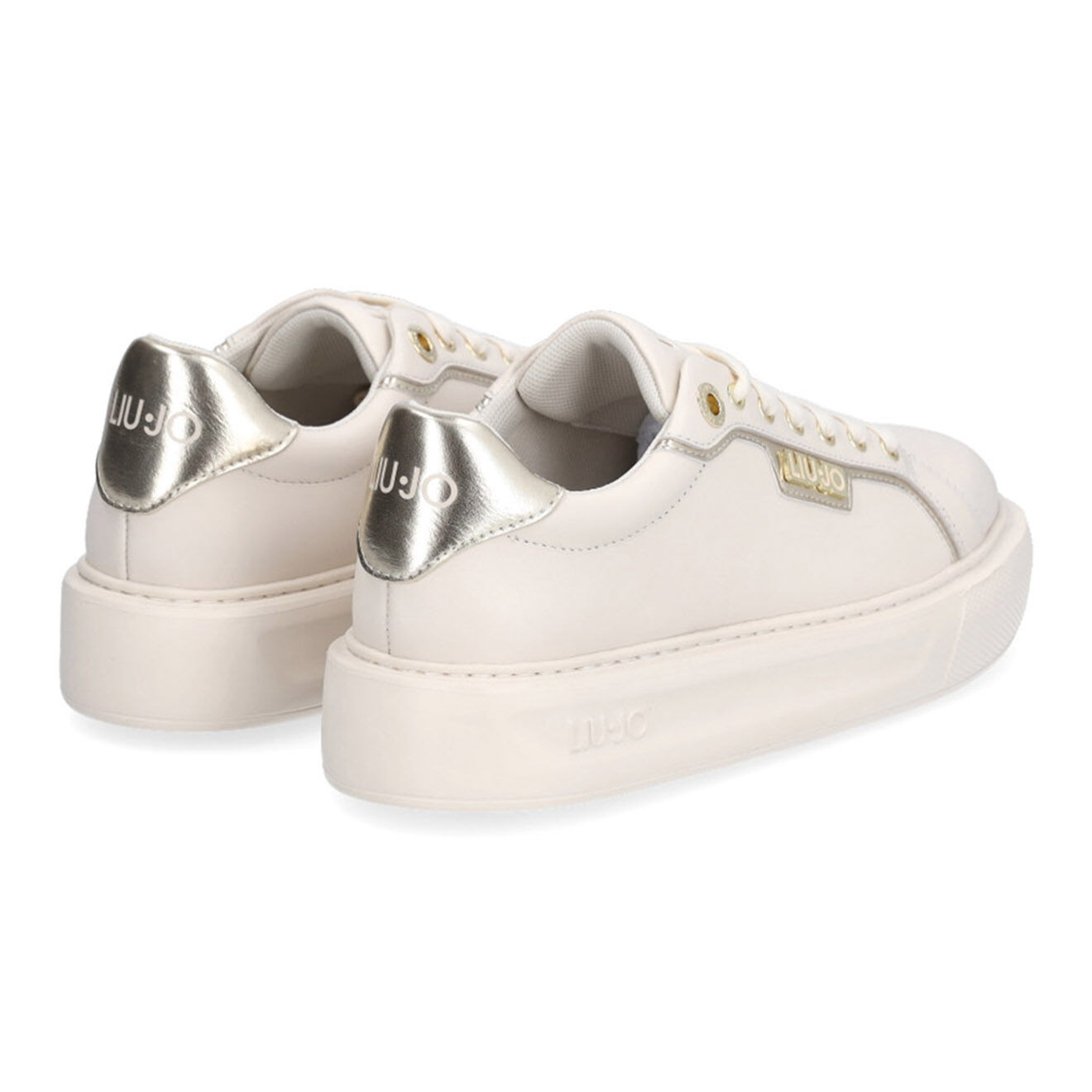 Liu-Jo Sneakers en Cuir Esther blanches