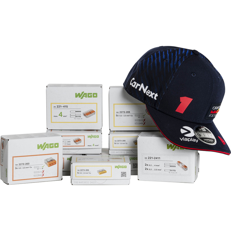 Wago Lasklemmen Set actie serie 2273 serie 221