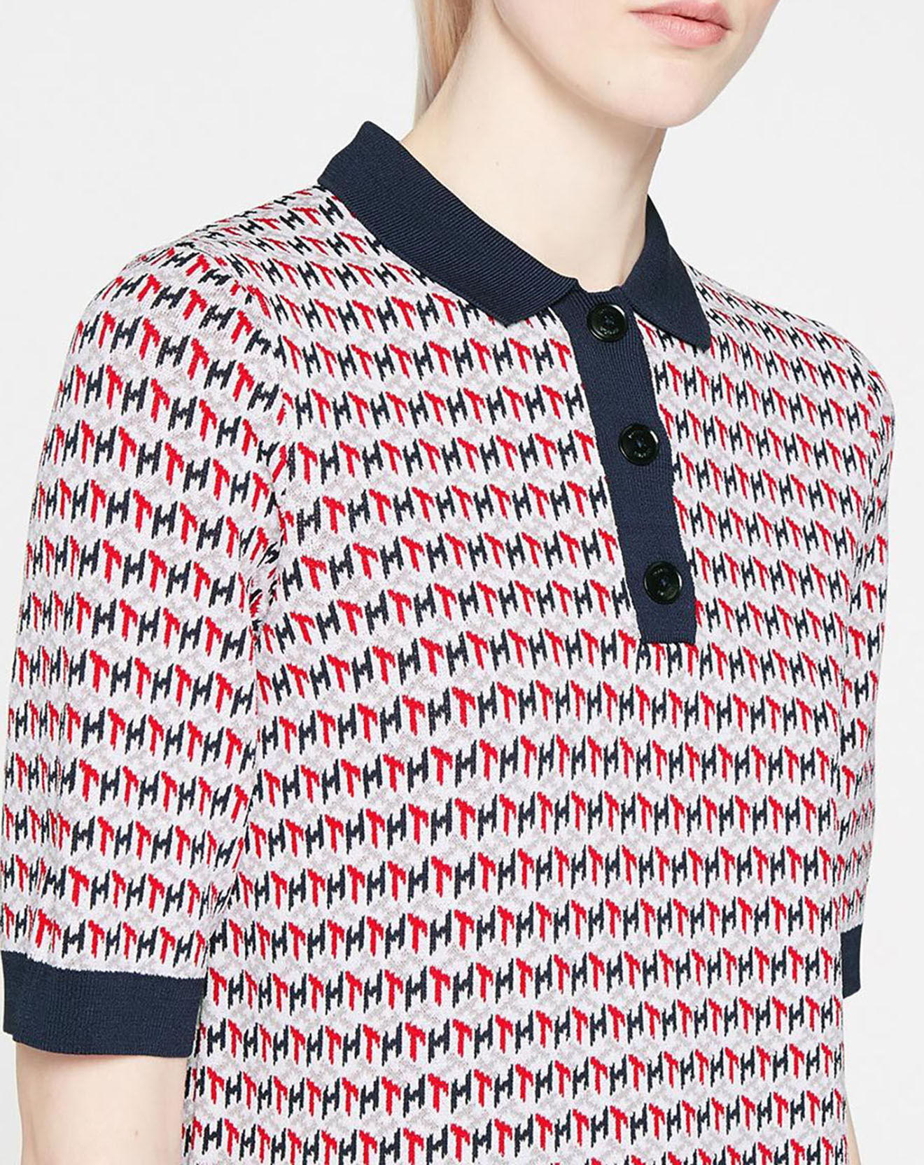 Tommy Hilfiger Robe cube shift multicolore