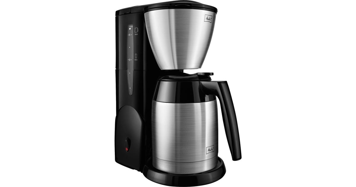 MelittaSingle 5 Therm M 728 koffiefiltermachine  (Zwart/zilver)