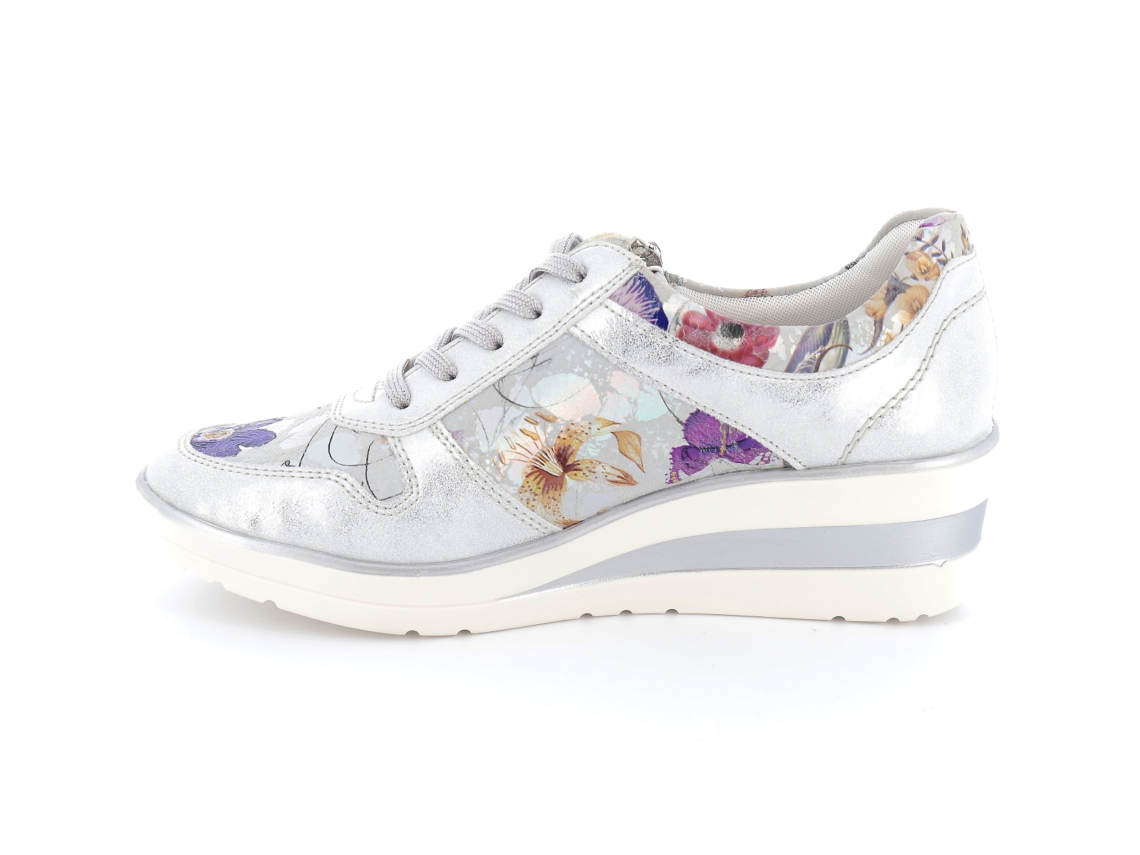 Remonte-R7213 Cuir Multi Blanc
