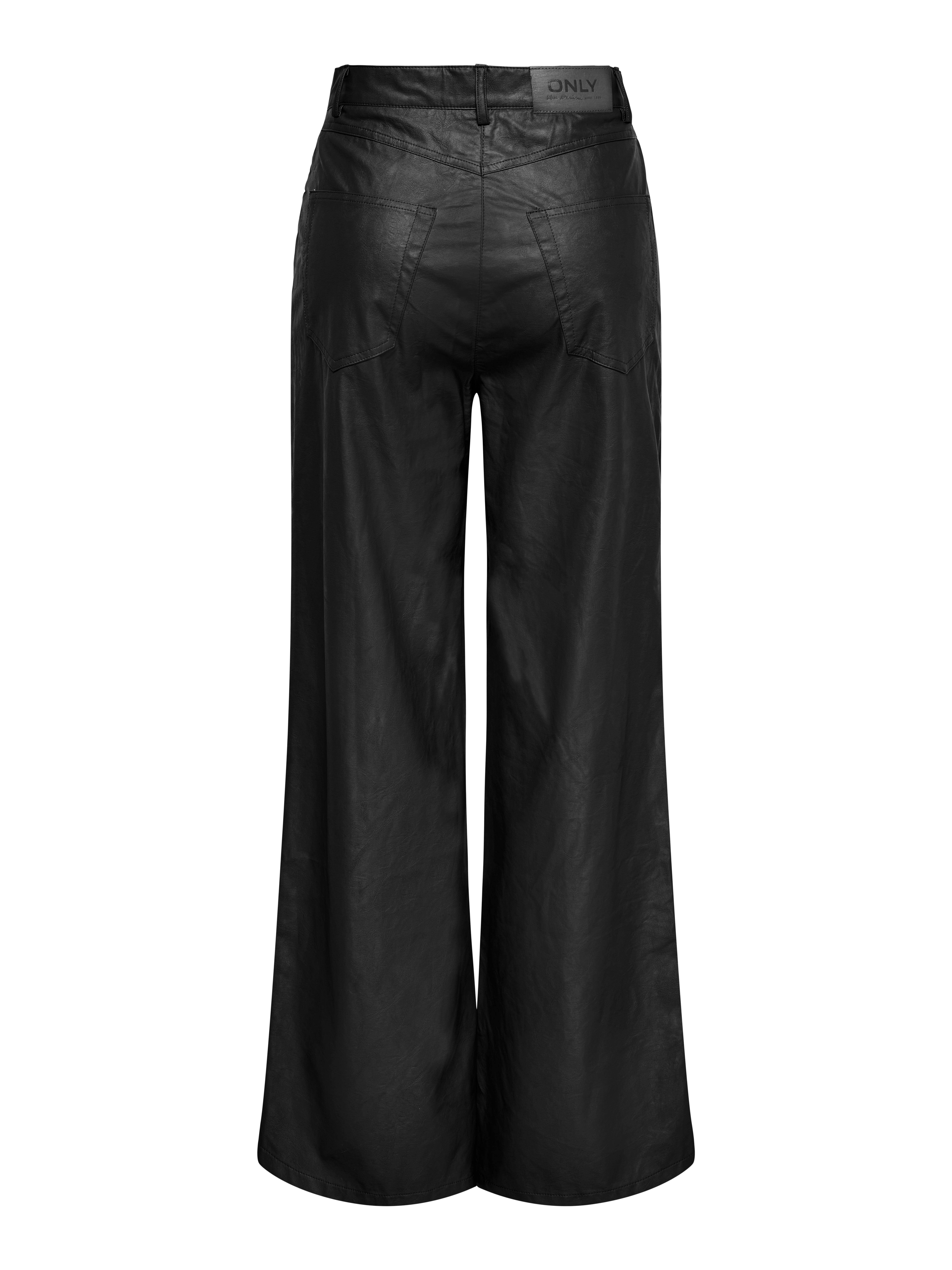 ONLHOPE-MADY Normal geschnitten Hose mit weitem Beinschnitt Black
