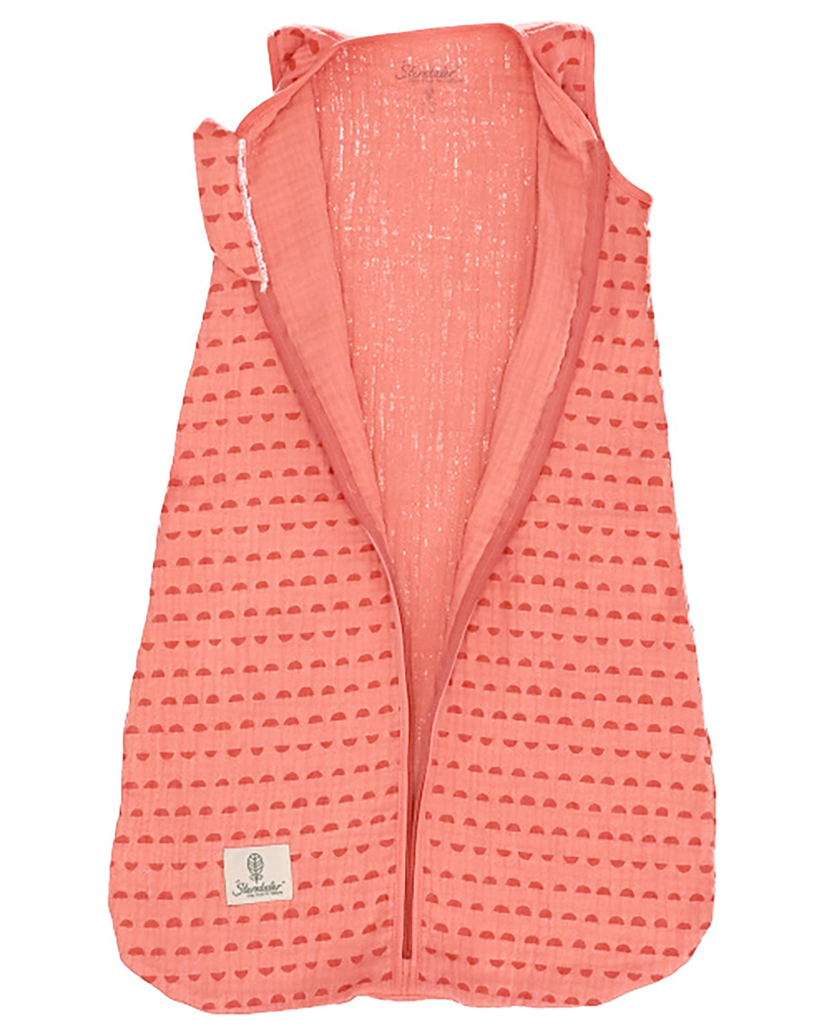 Musselin-Schlafsack ENNA & OTTI (70cm) in koralle