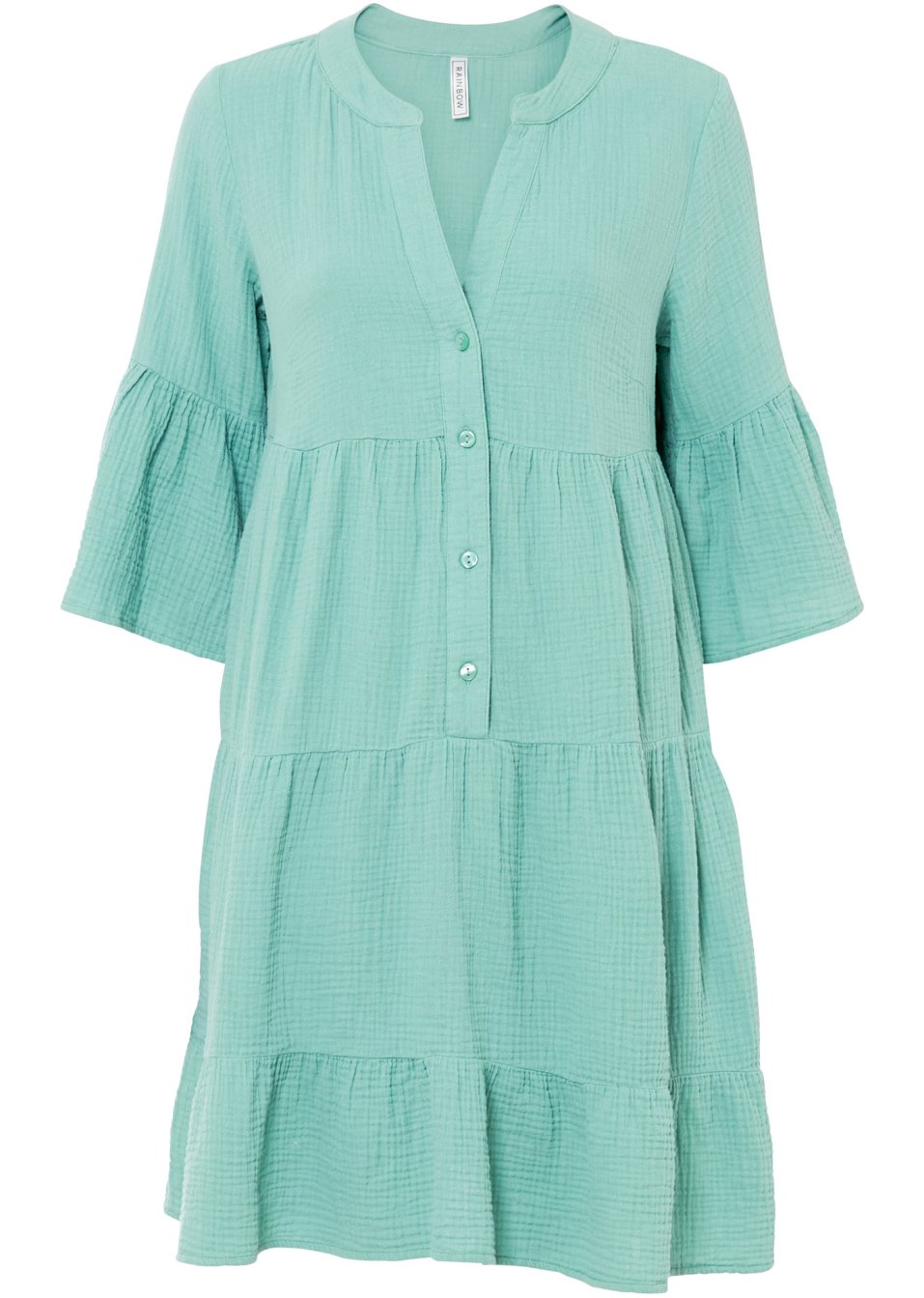 Robe-tunique en mousseline