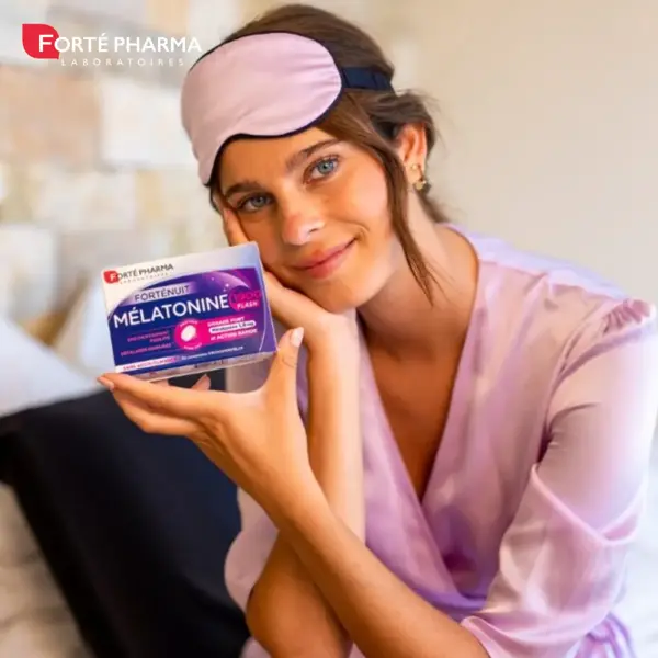 Forté Pharma Melatonina 1900 Flash Auxiliar para Dormir Mais Fácil - 30 Comprimidos