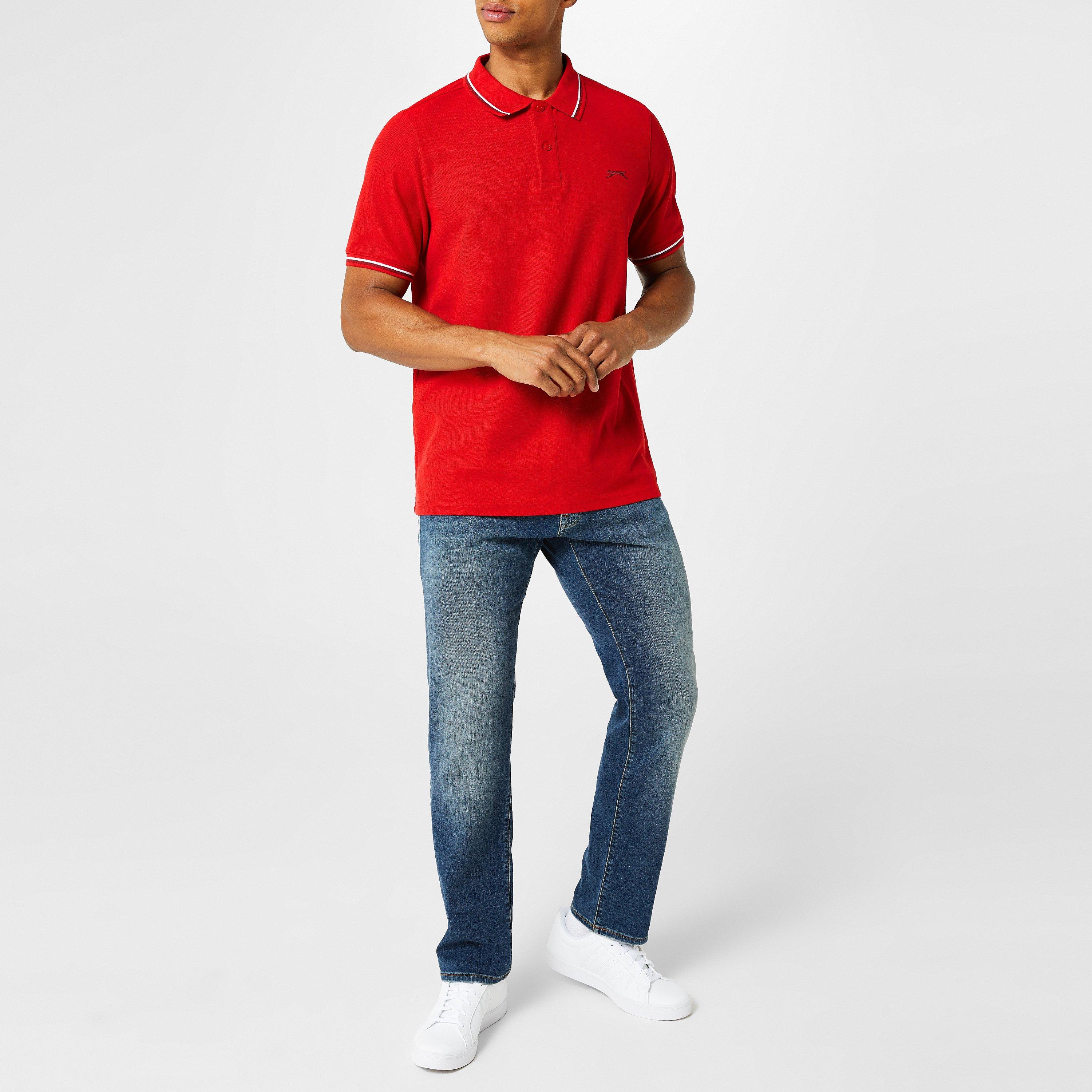 Slazenger Tipped Polo Shirt Mens