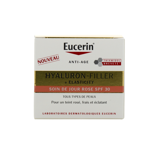Eucerin Hyaluron Filler Elasticity soin de jour rose SPF30