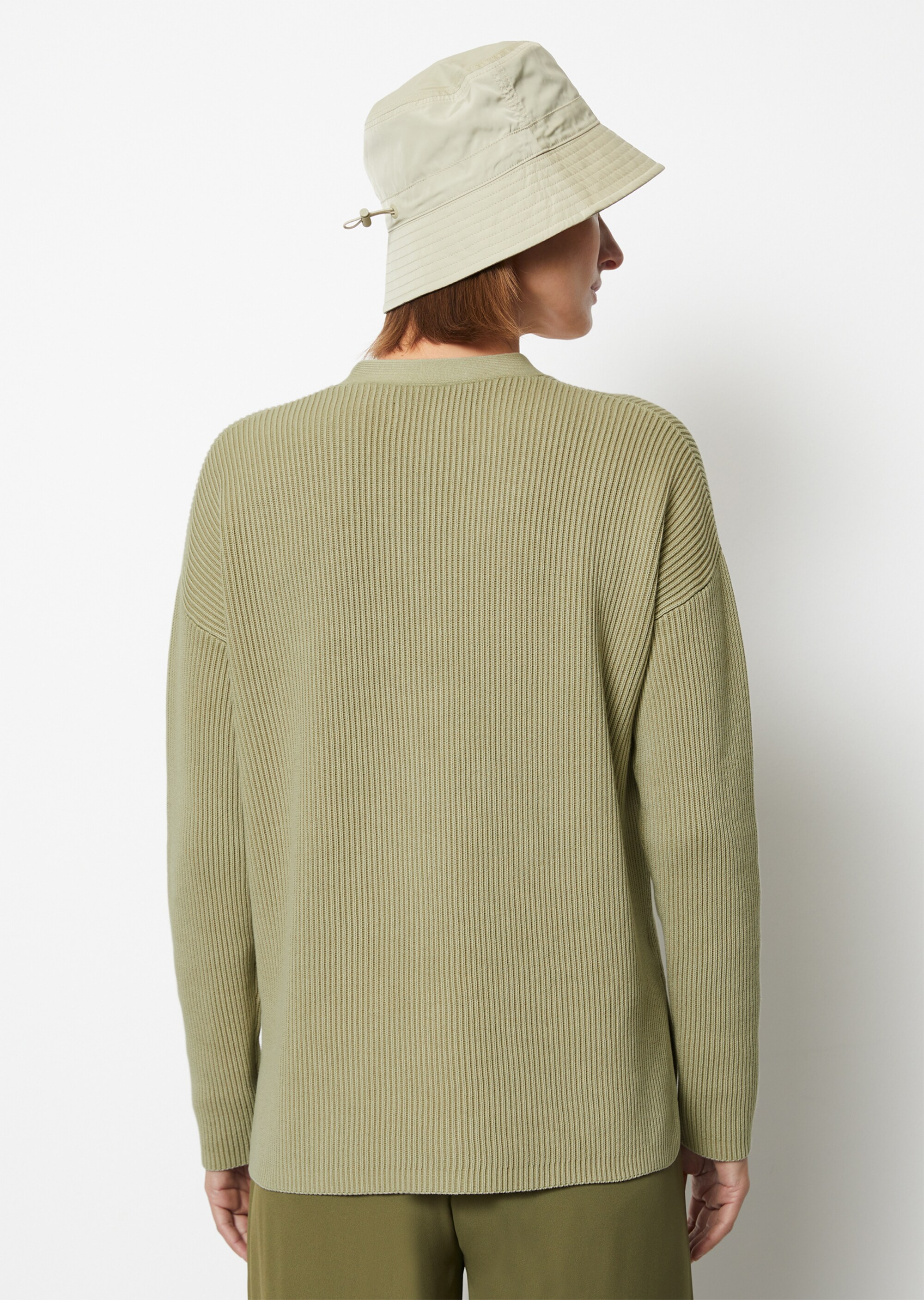 Cardigan loose aus Organic Cotton