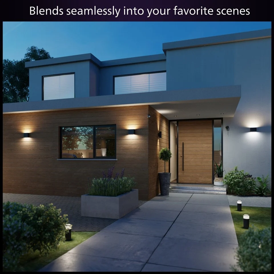 Philips Hue - 2x Dymera Væglampe - White & Colour Ambiance - Bundle