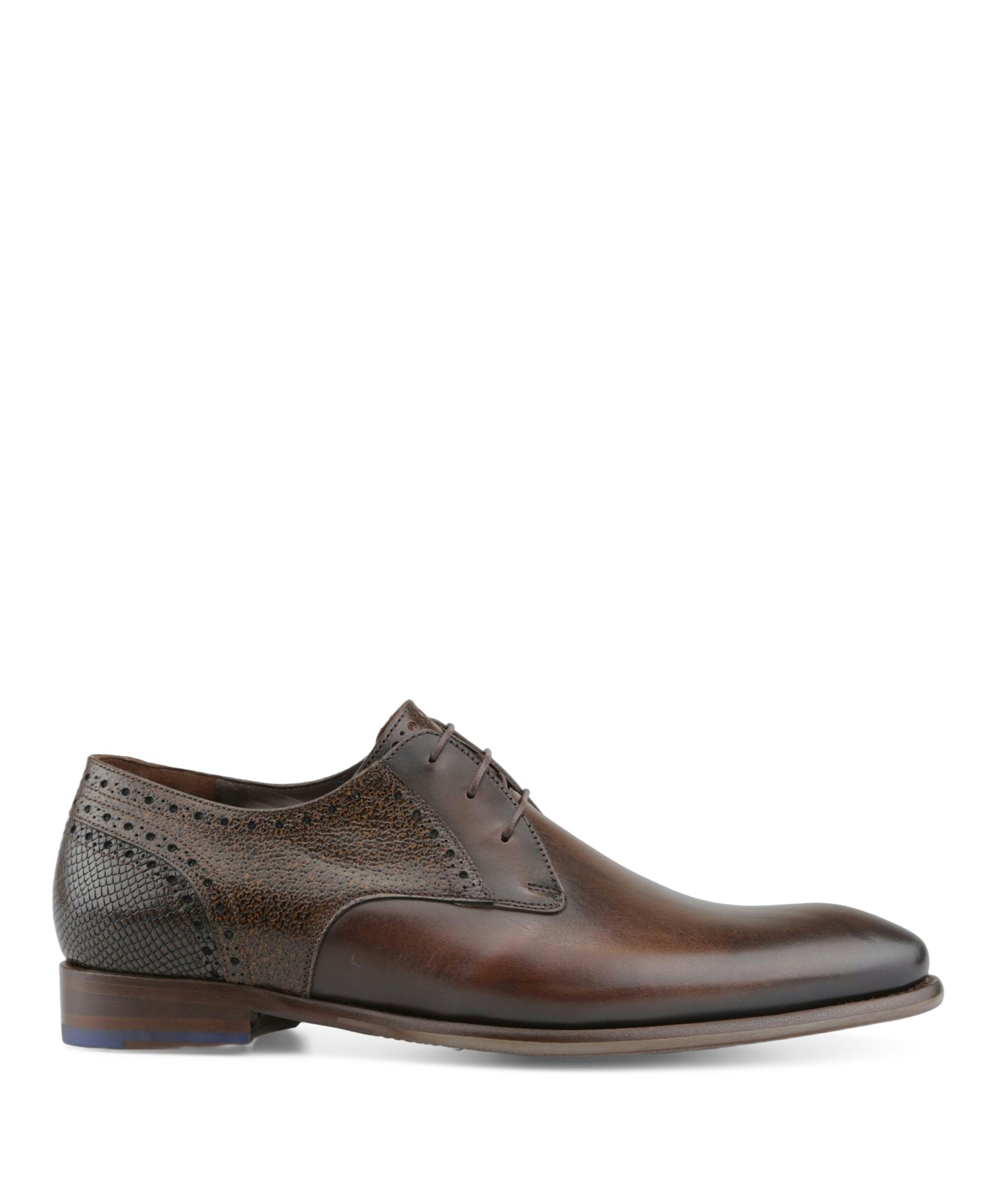 Floris van Bommel heren veterschoenen bruin