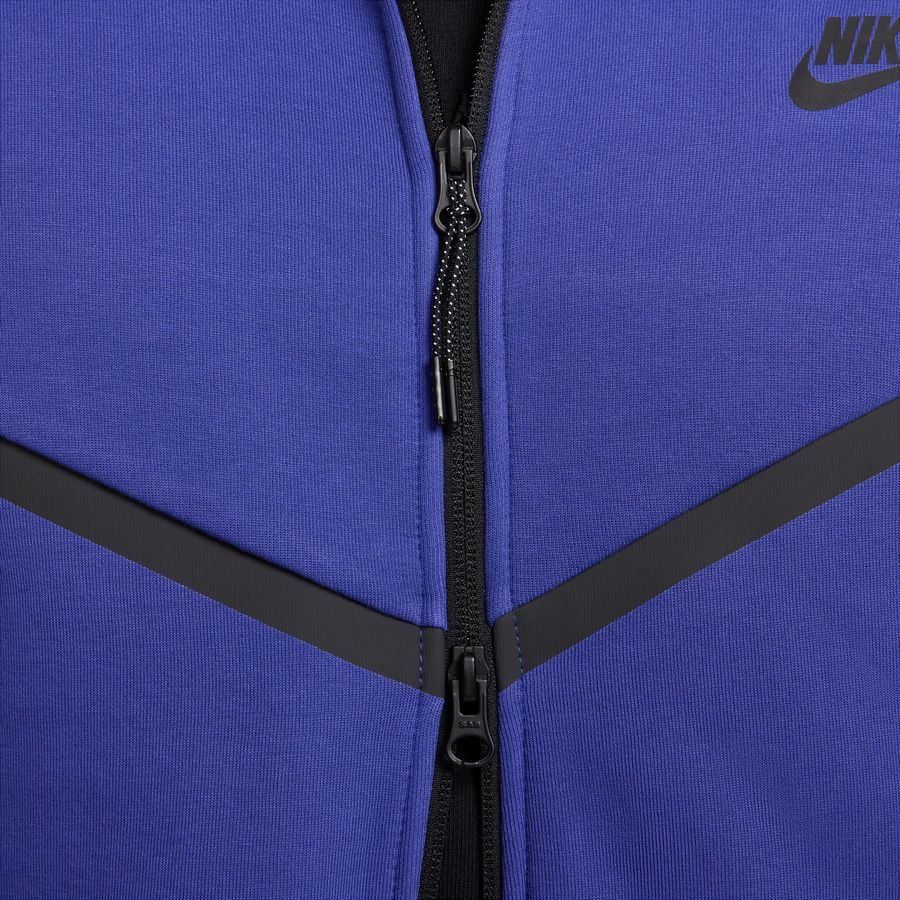 Nike Sweat à Capuche Tech Fleece FZ Coupe-Vent - Violet/Noir