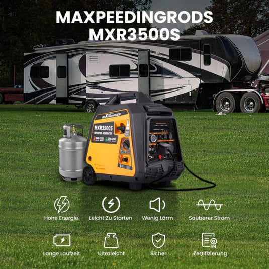 MaXpeedingrods Benzin & LPG Dual Fuel 3,5kw Stromerzeuger