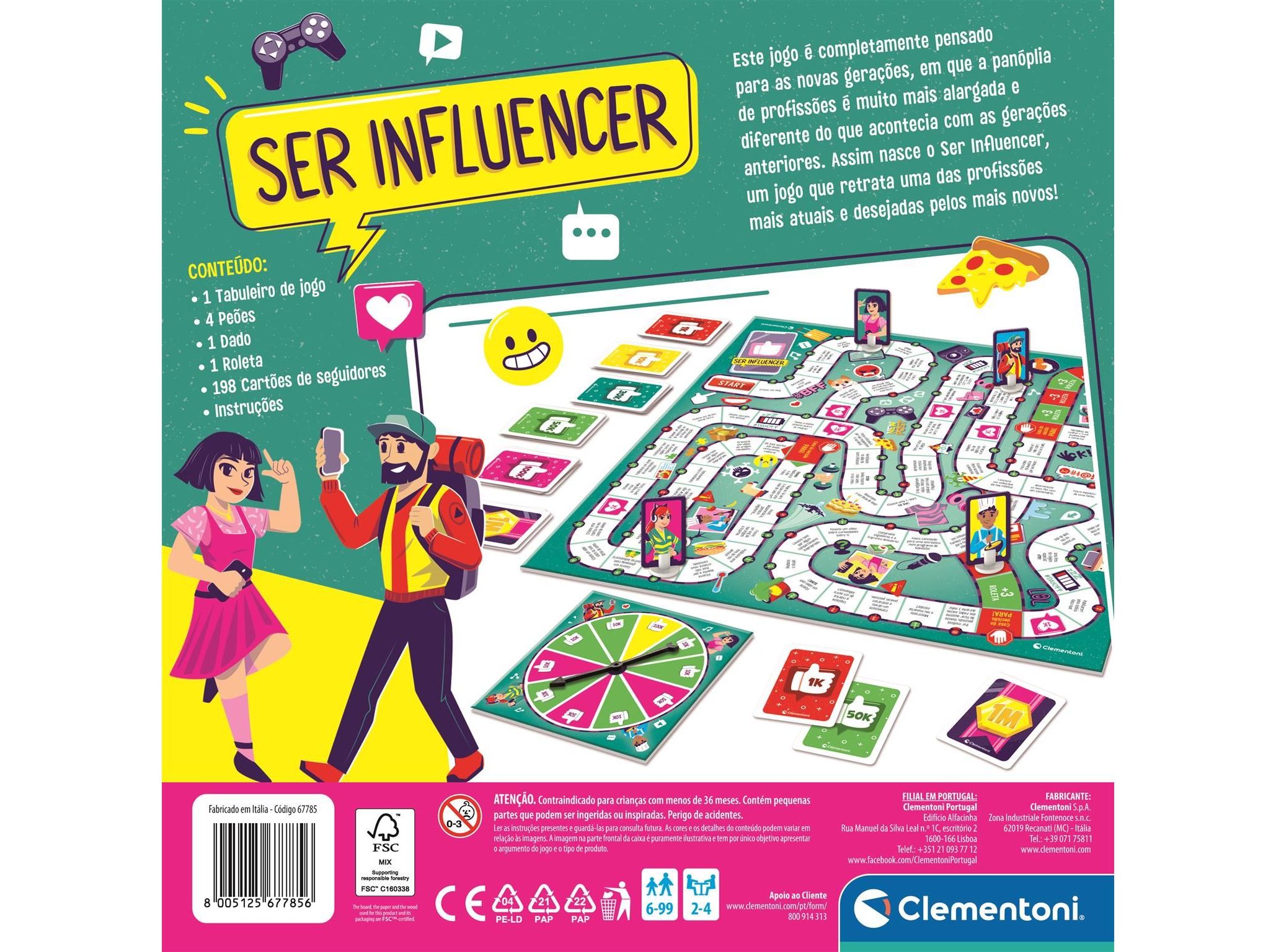 JOGO SER INFLUENCER CLEMENTONI