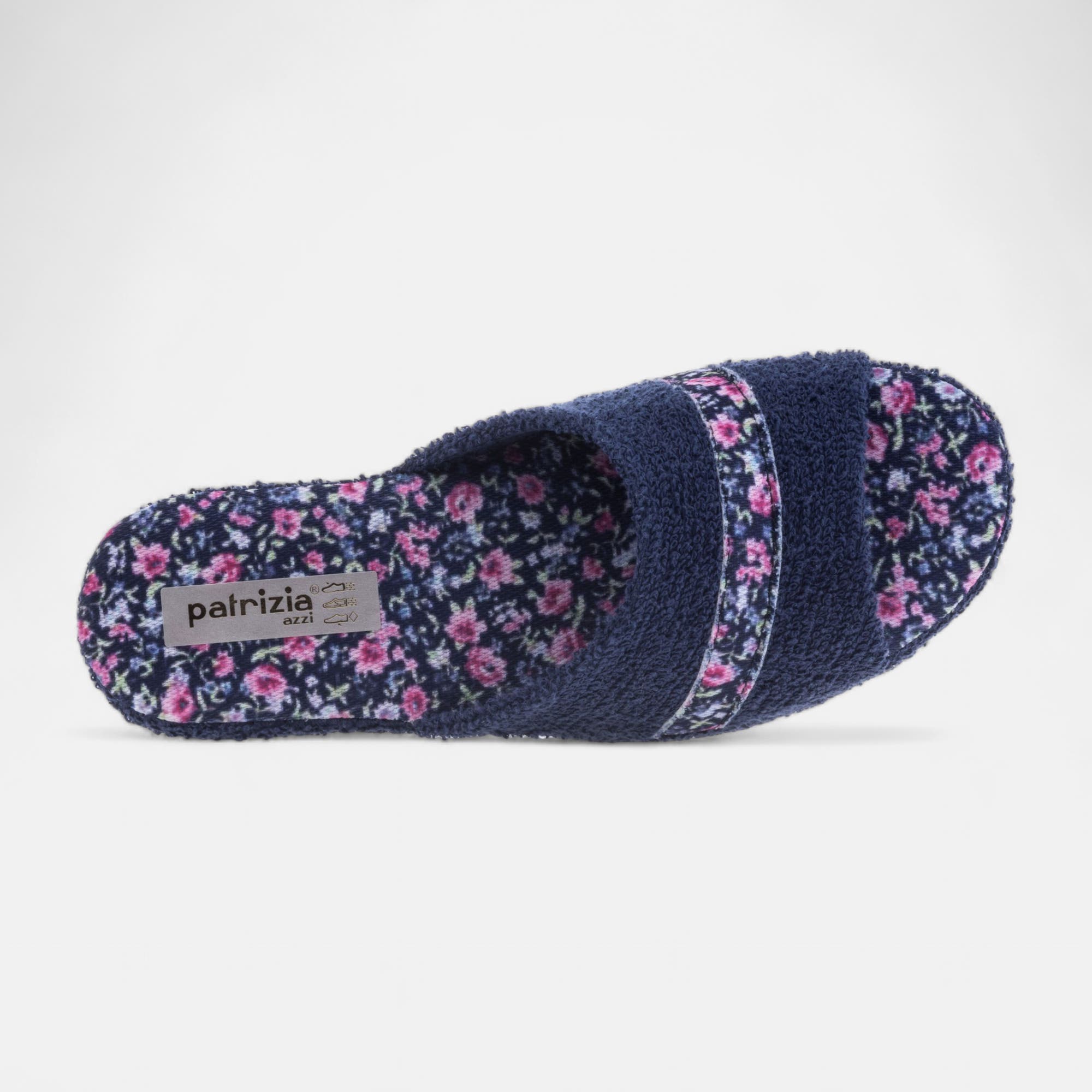 Pantoufles mules Femme bleu marine