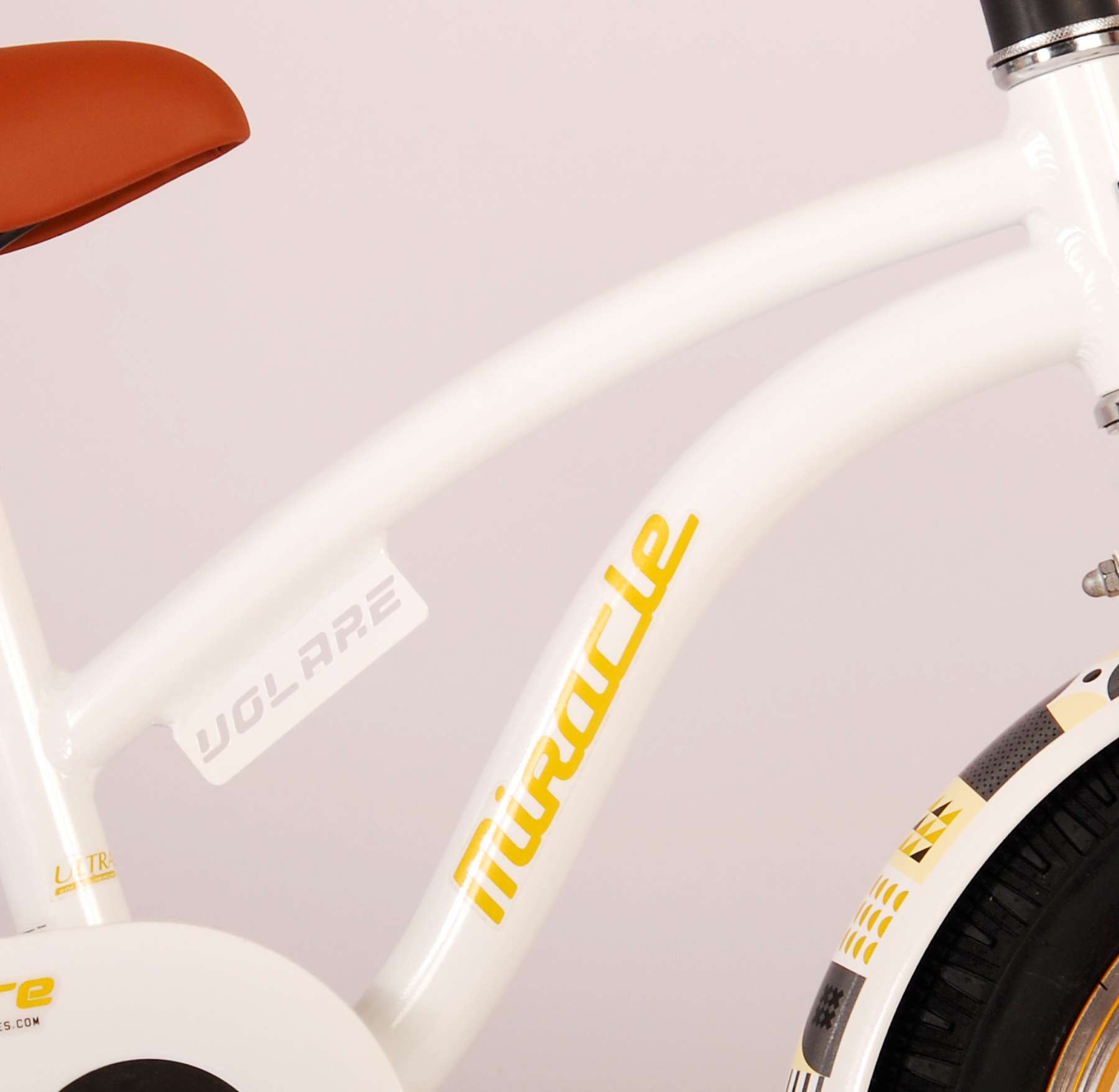 Kinderfahrrad Miracle Cruiser für Mädchen 14 Zoll Kinderrad in Weiß