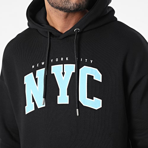 Sweat Capuche 22-K062 Noir