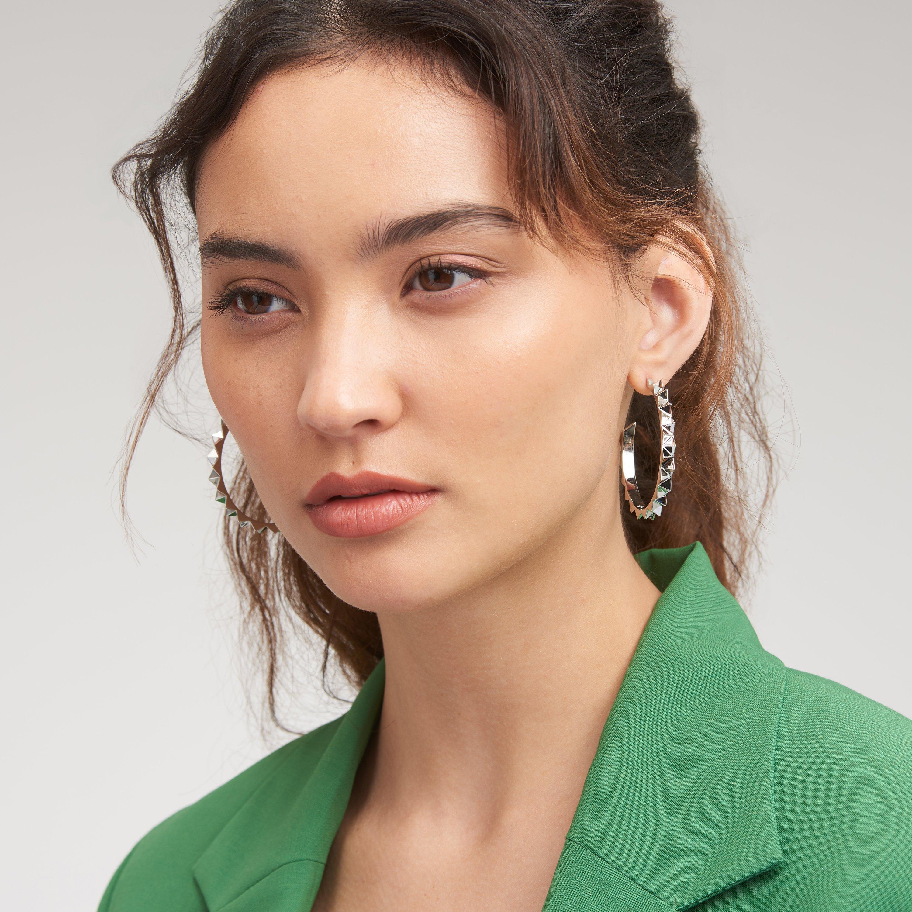 All We Are Sobek Hoop Earrings