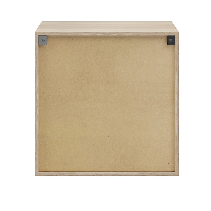 Caisson effet chêne GoodHome Atomia H. 75 x L. 75 x P. 35 cm