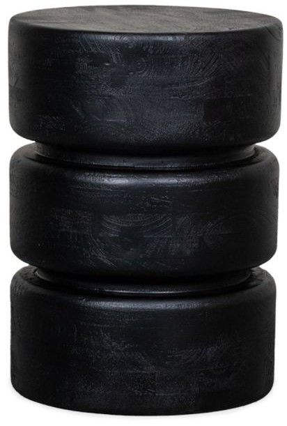 Bijzettafel Zwart SE-23.018 Milly ⌀35  x H47 cm