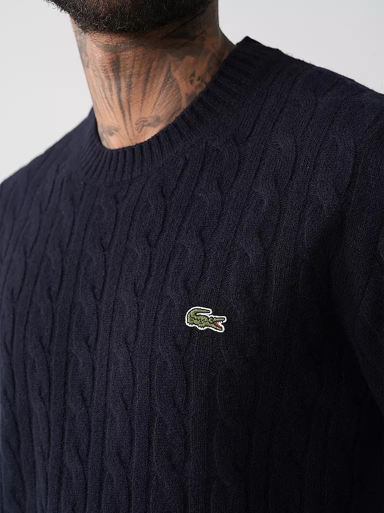 LACOSTE Pullover dunkelblau