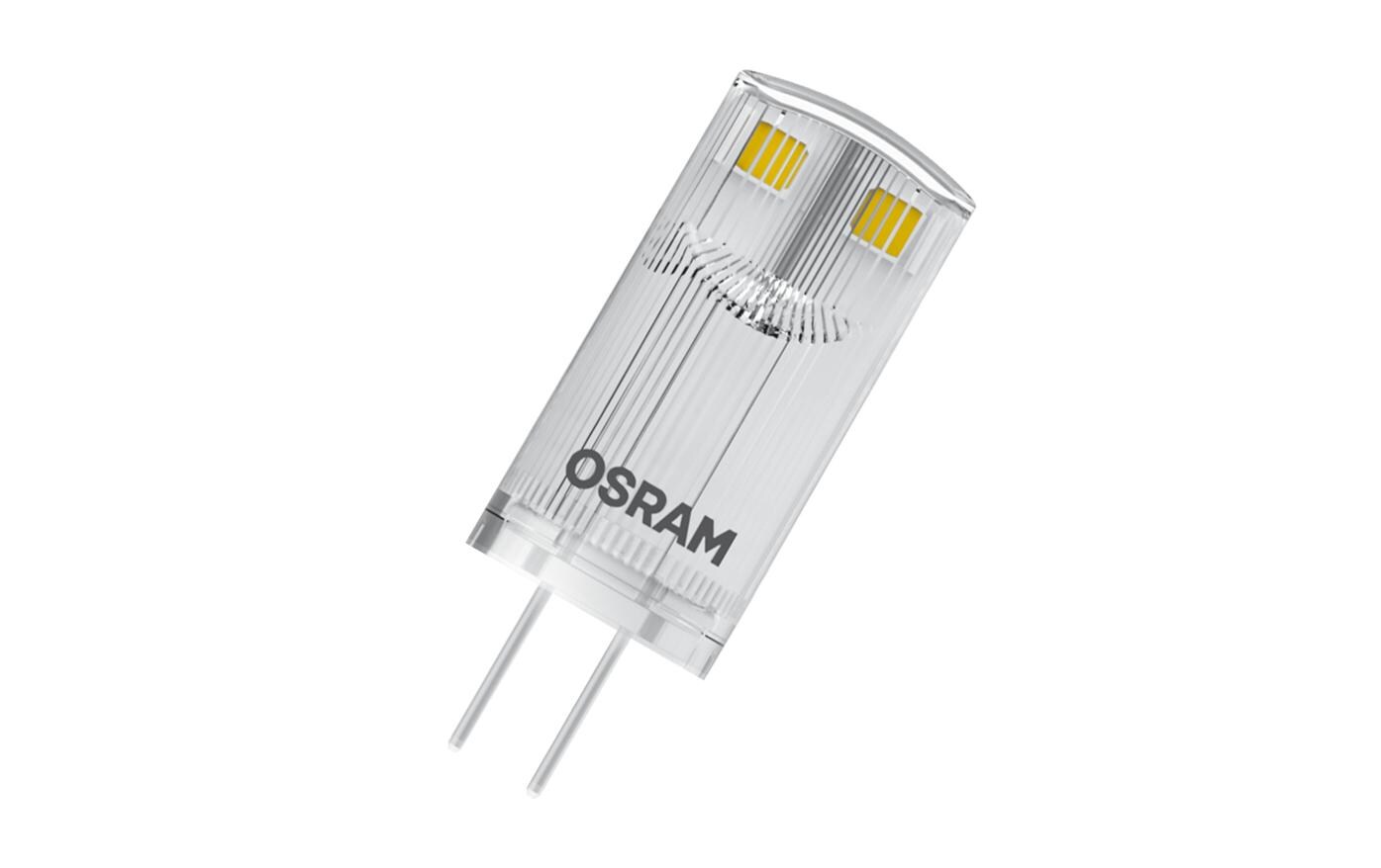 Lampe Base Pin 10, 0.9W, G4, WarmweissLED-Lampen, klassische Kolbenform