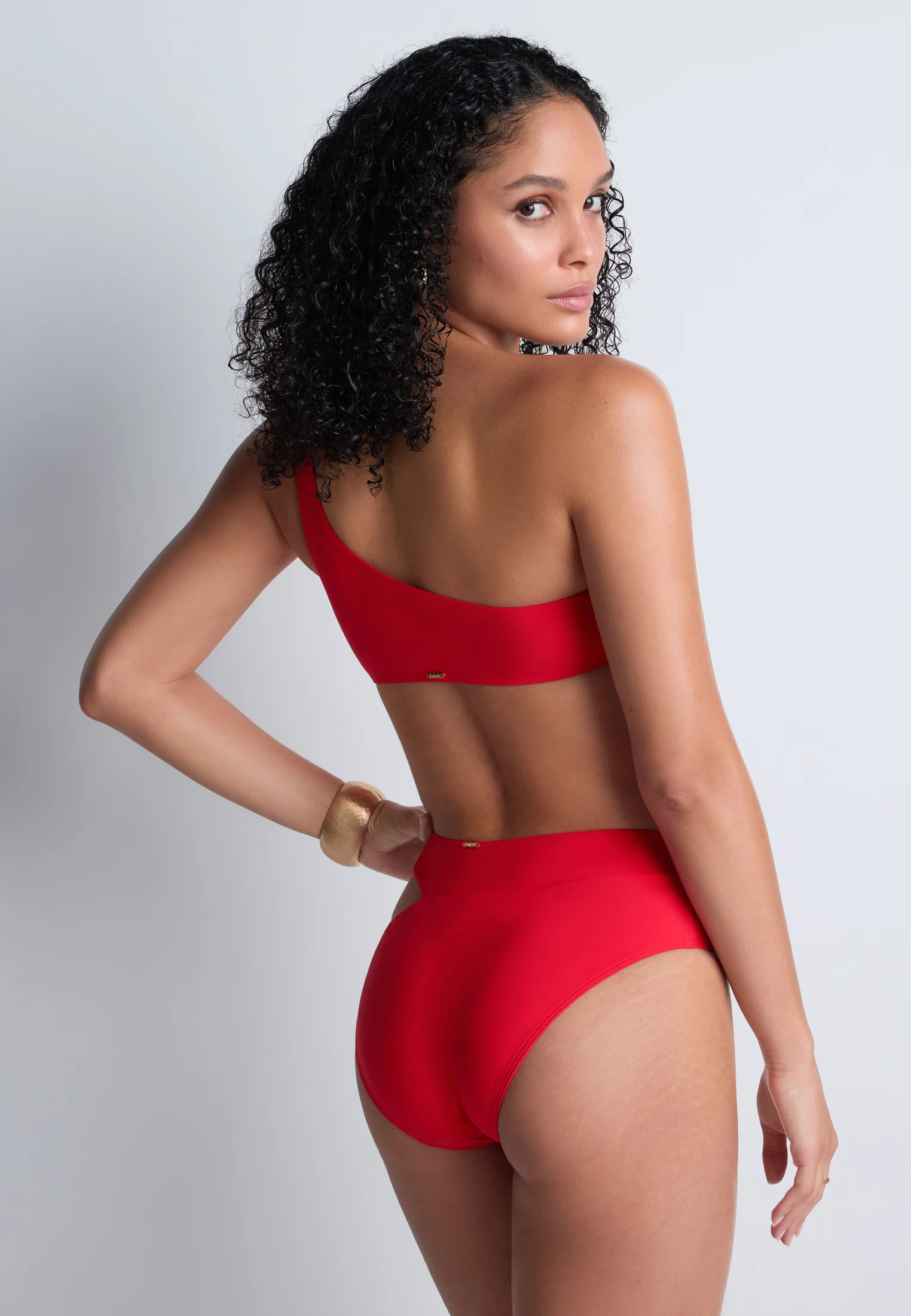 CALL OF THE SEA - Bas de maillot de bain culotte taille haute | Rouge
