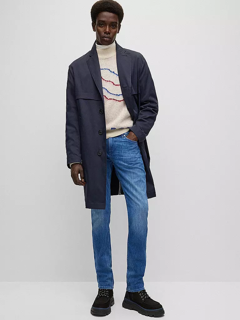 BOSS Jeans Slim Fit blau