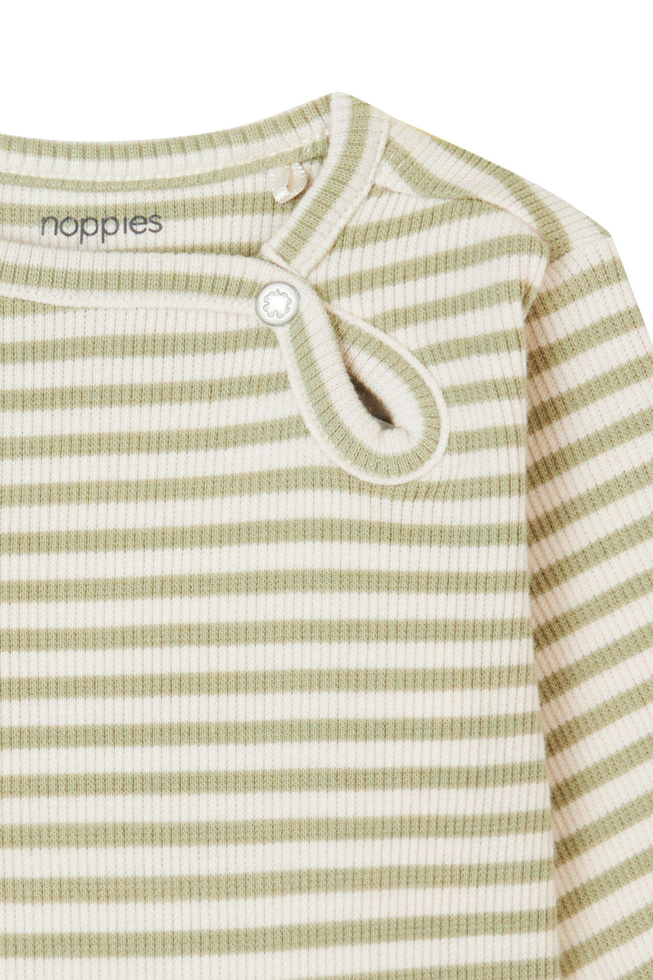 Noppies Baby Langarmshirt Gibbons Moss Gray