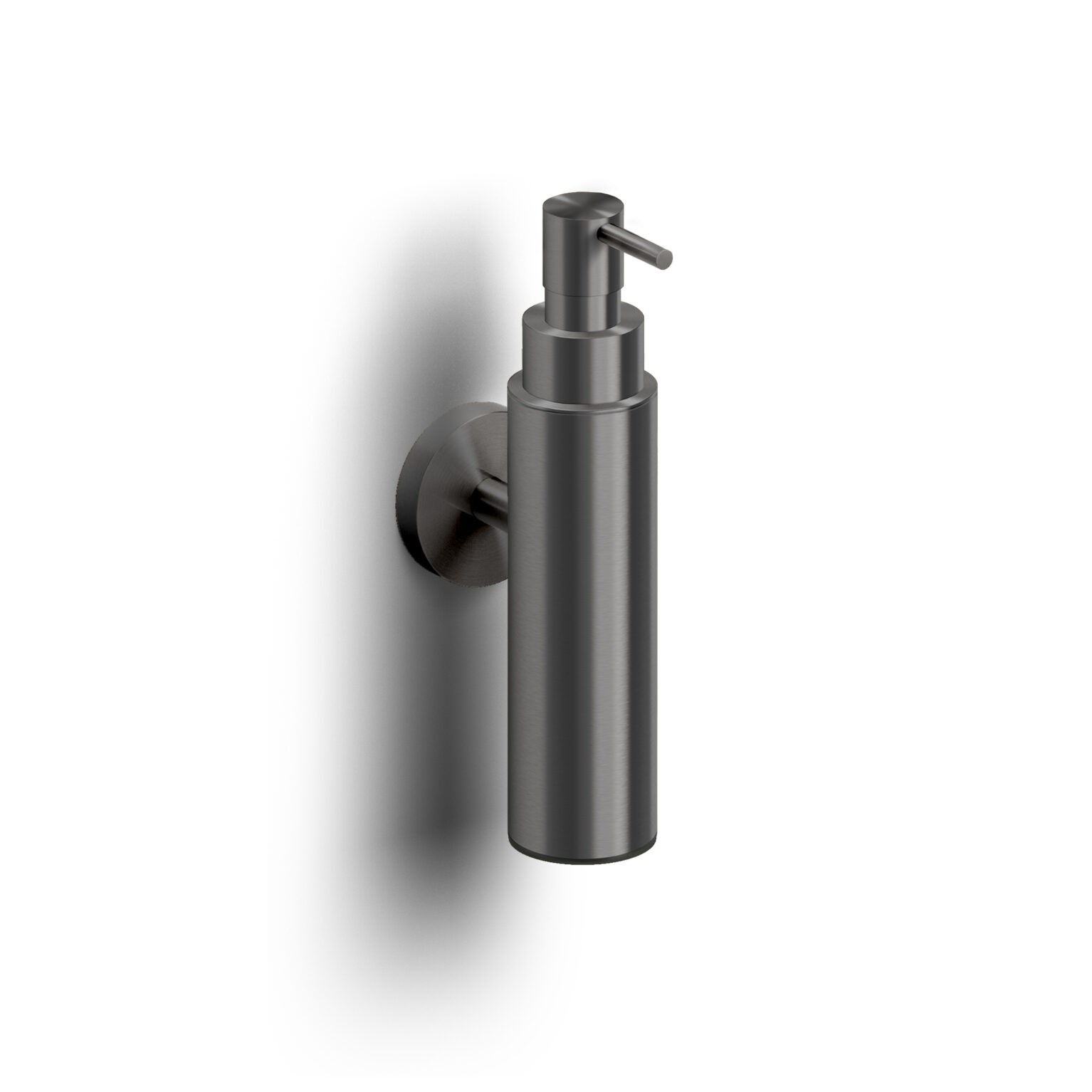 Clou Sjokker zeepdispenser gunmetal geborsteld PVD