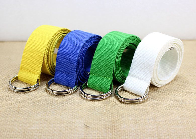 Rofuka - Effen canvas riem zonder gaten