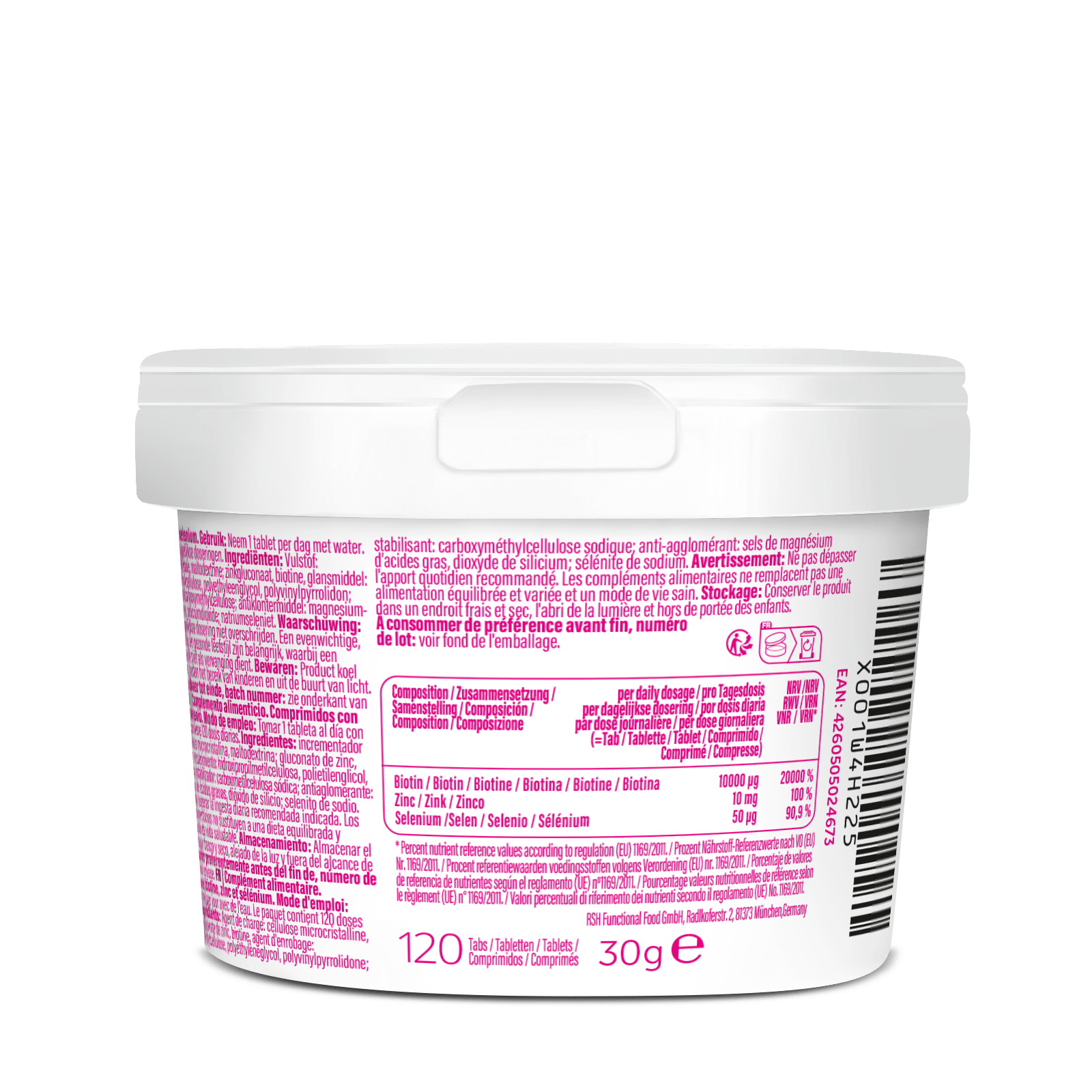 Biotin Complex (120 Tabletten)