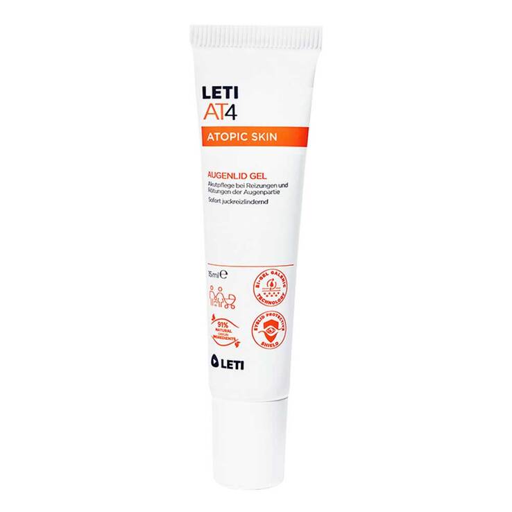 Leti AT4 Augenlid Gel, 15 ml