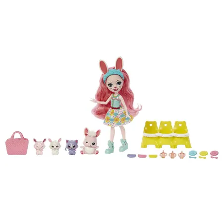 Mattel Enchantimals Baby Best Friends Bree Bunny Puppe & Twist Bunny Figur