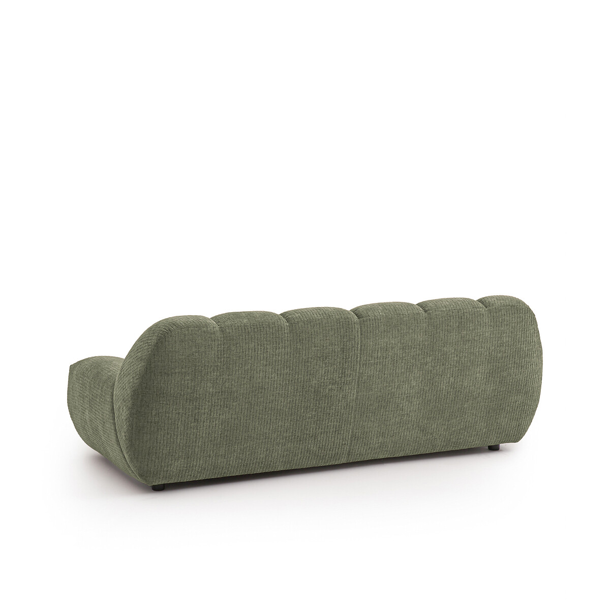 LA REDOUTE INTERIEURS<br>Sofá de veludo, 3 lugares, Nuria