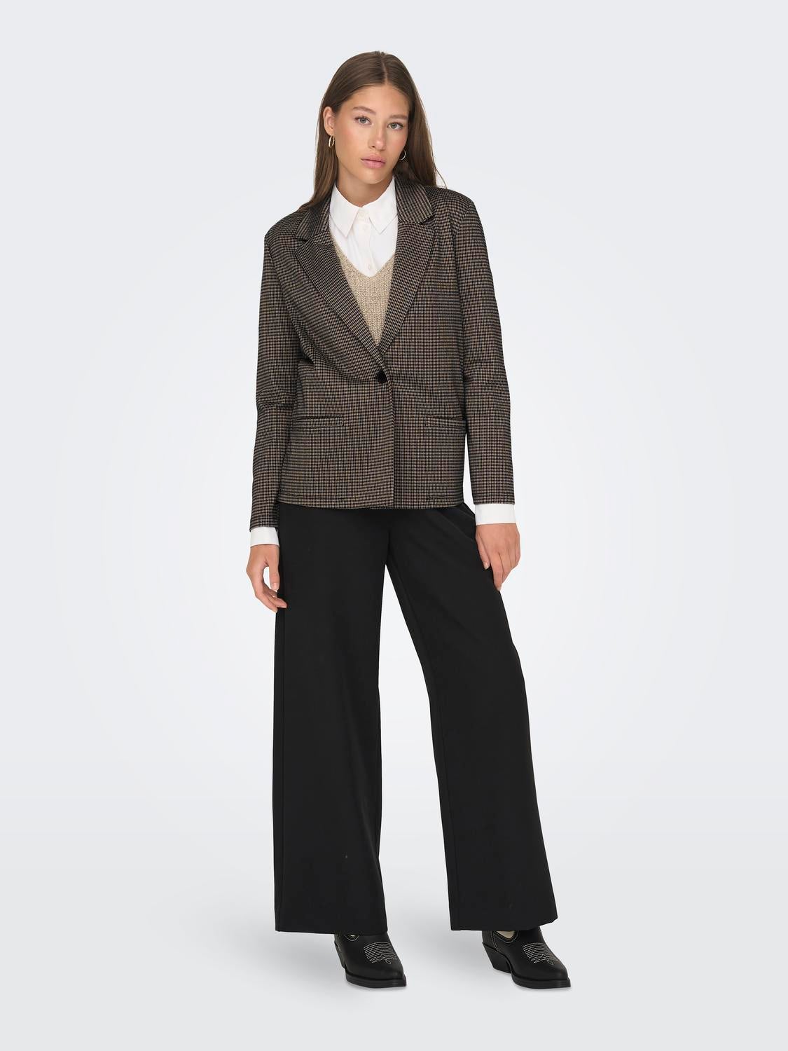 JDYGEGGO Blazer Cobblestone