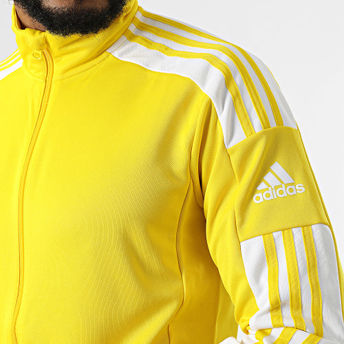 Veste Zippée A Bandes GP6465 Jaune