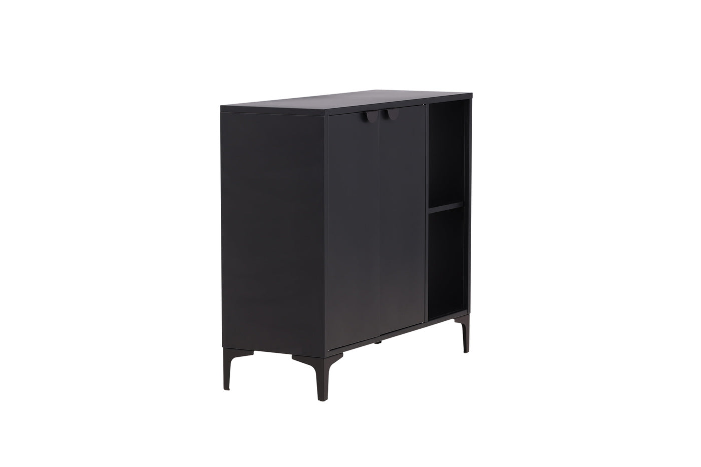 FjÃ´rd - Dressoir Zwart Staal - 110x42x100cm - Piring