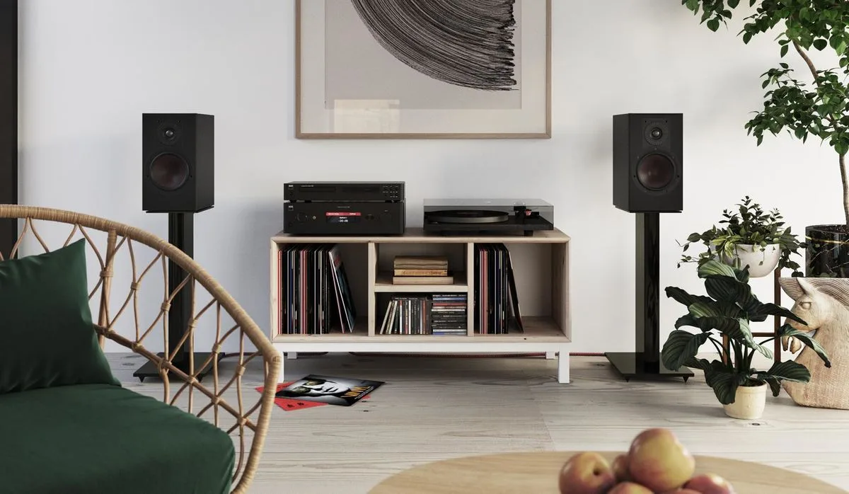 Dali Opticon 2 MKII Noir satin (la paire) Enceintes bibliothèque