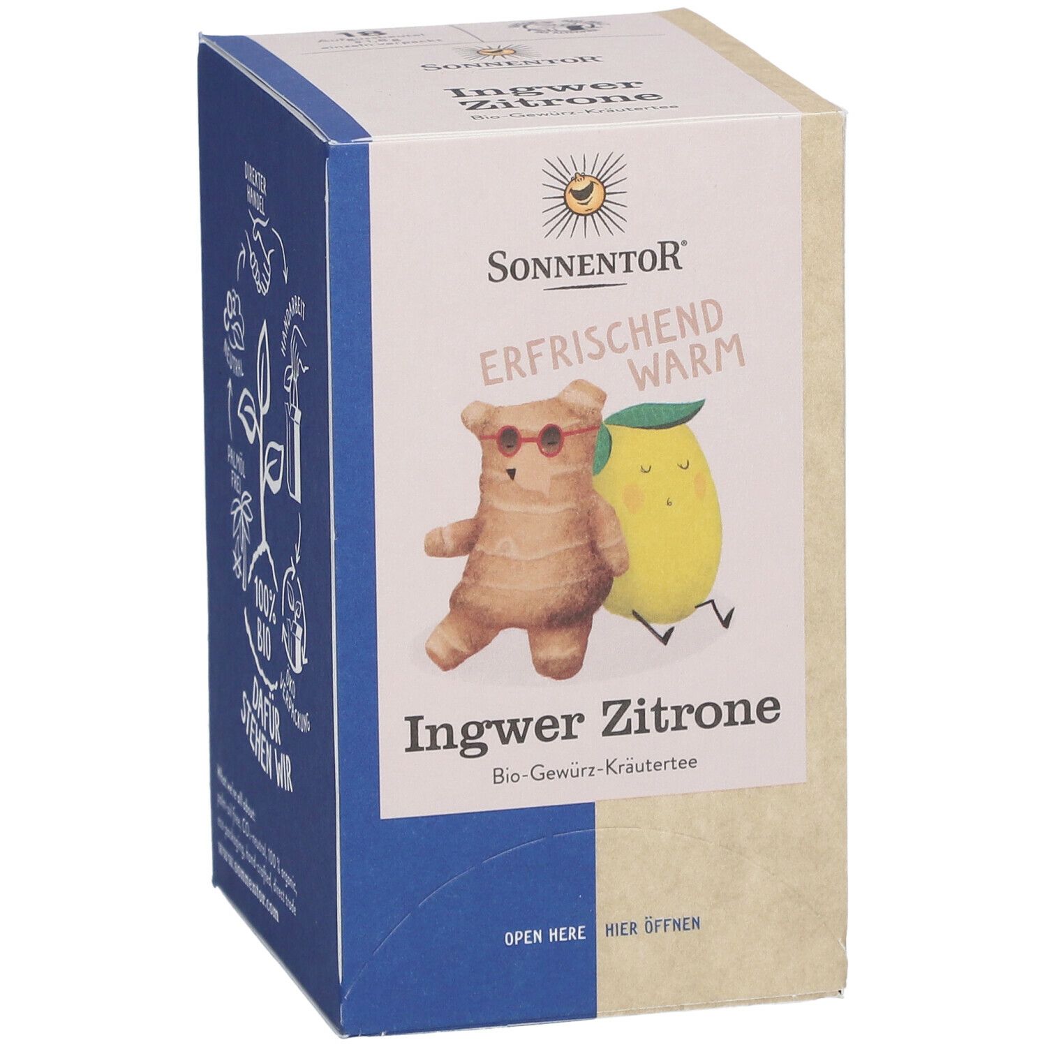 SonnentoR® Ingwer Zitrone Tee