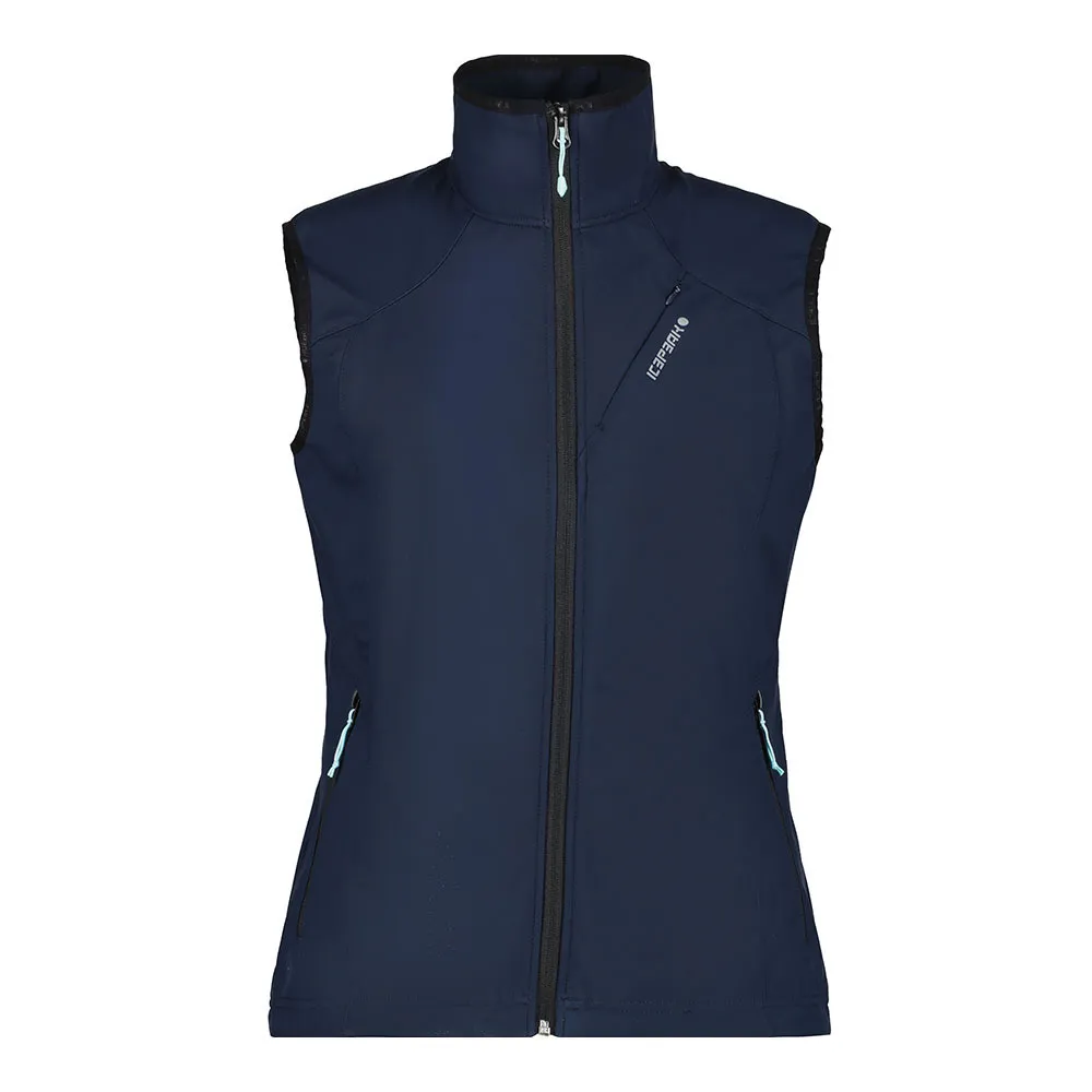 Icepeak BRUSH - Gilet Femme blue