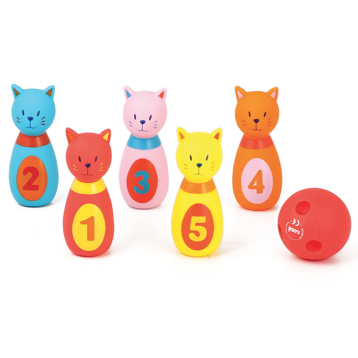 Jeu de quilles souples : Chat