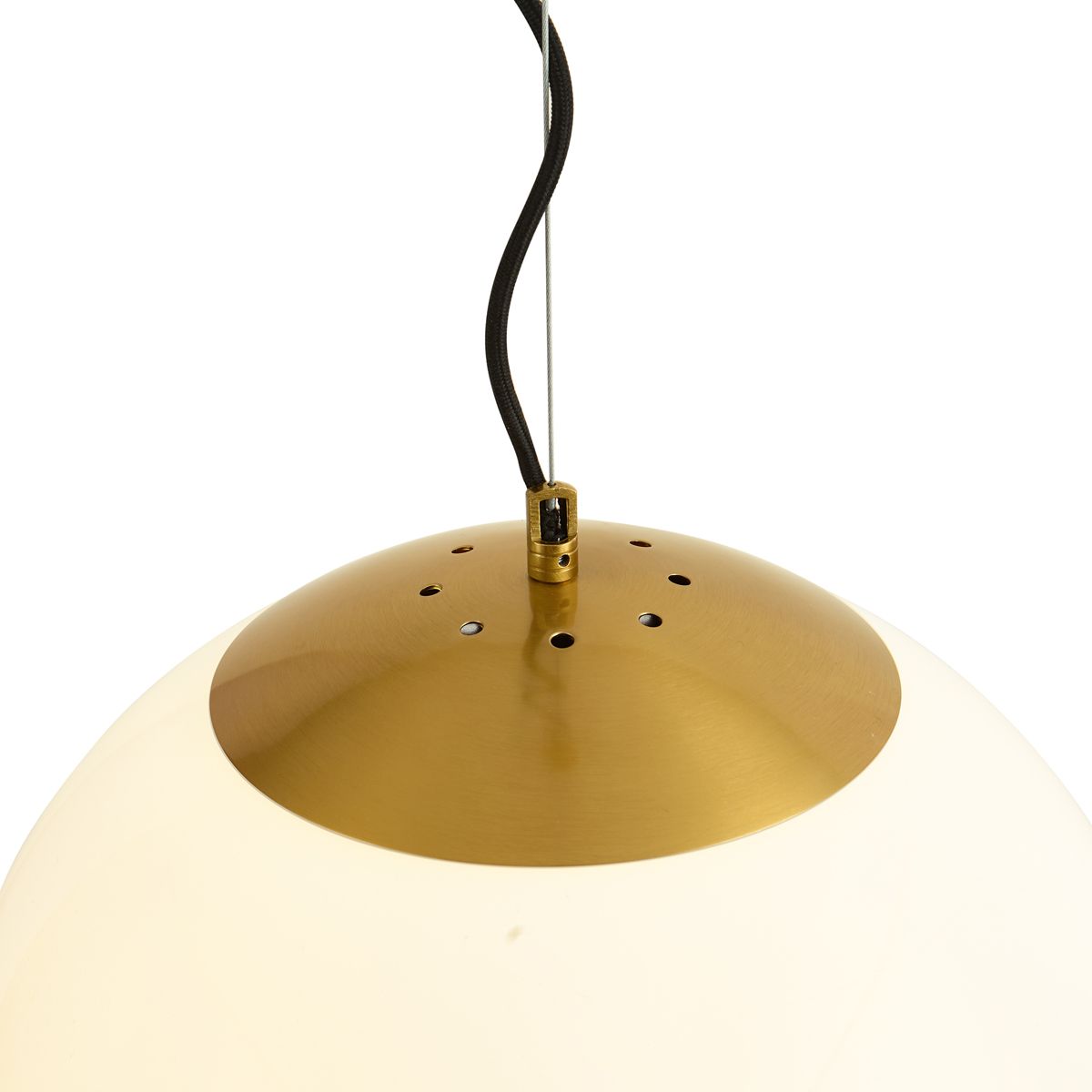Scandinavische hanglamp opaal glas 40 cm - Ball 40