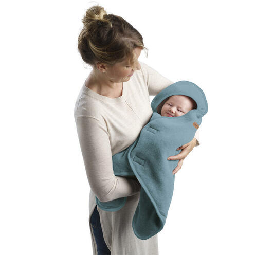 Babynomade® double polaire bleu baltique / blanc - BEABA