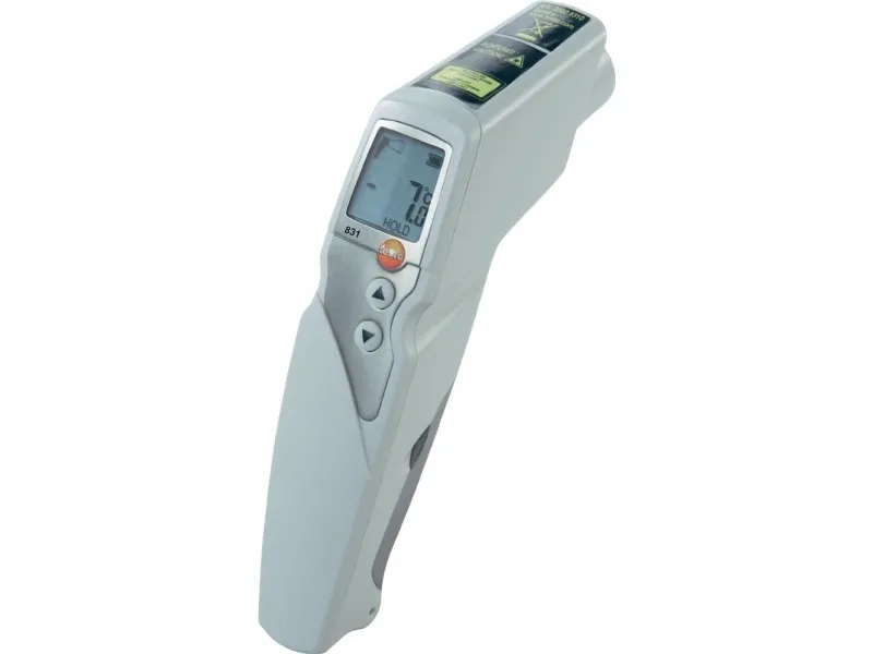 testo 831 Infrarødt termometer Optik (termometer) 30:1 -30 -  210 °C