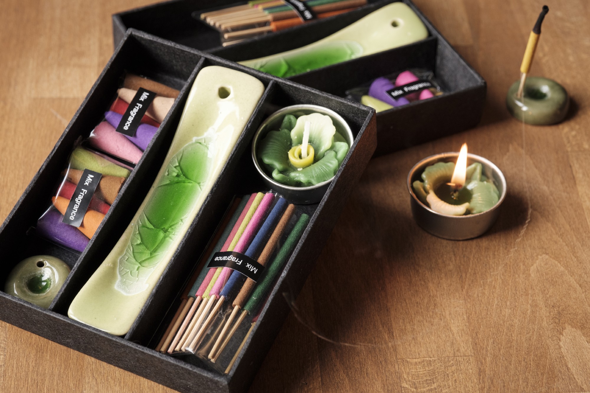 Räucher-Box, multicolor, T 11,5 cm, B 13,5 cm, H 2,5 cm günstig bestellen
