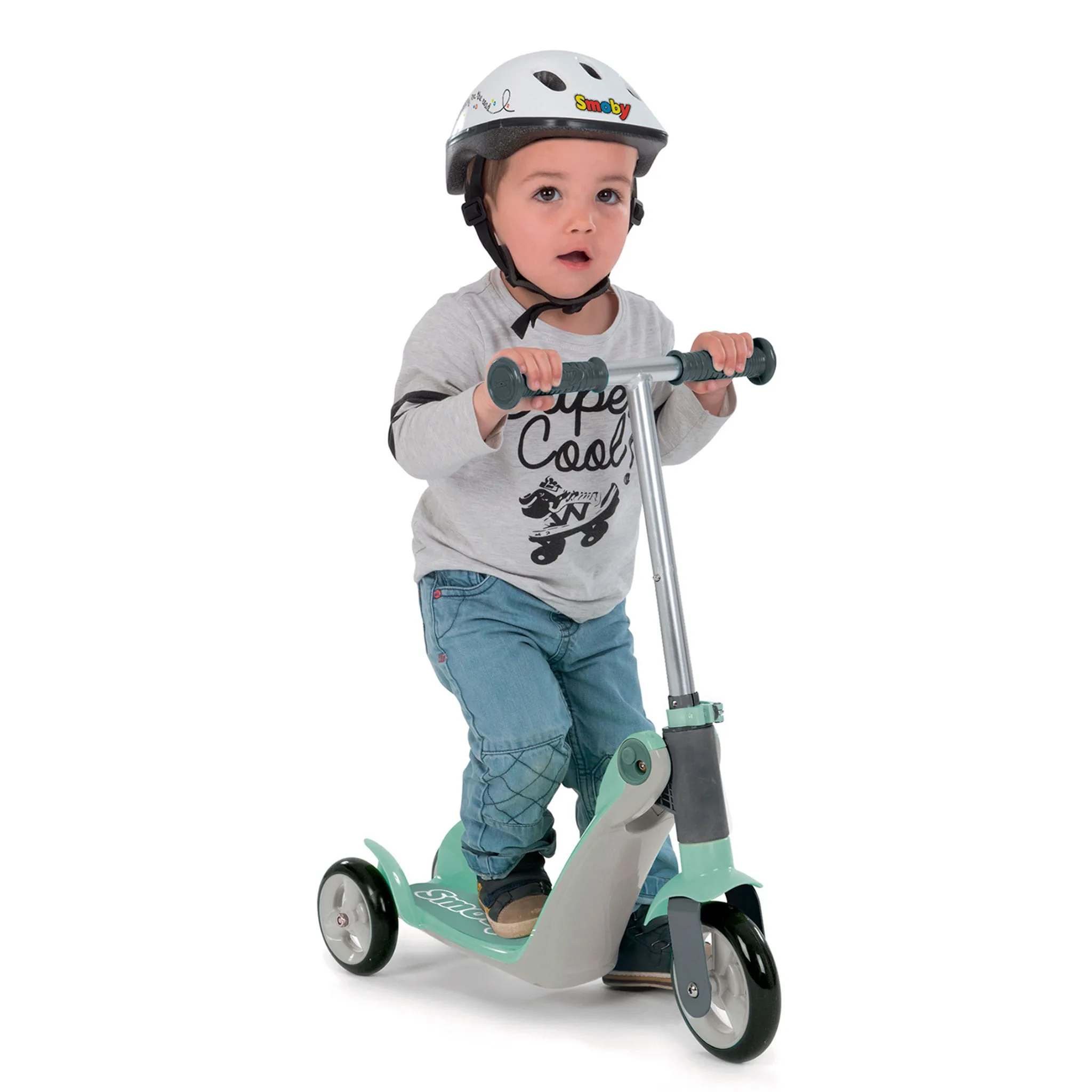 Smoby Trottinette Réversible 2-en-1