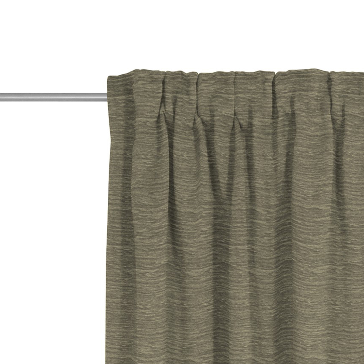 Thermochenille-Vorhang - khaki - 135x245 cm