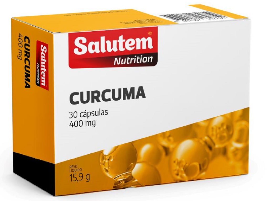 SUPLEMENTO SALUTEM CURCUMA 30 CÁPSULAS