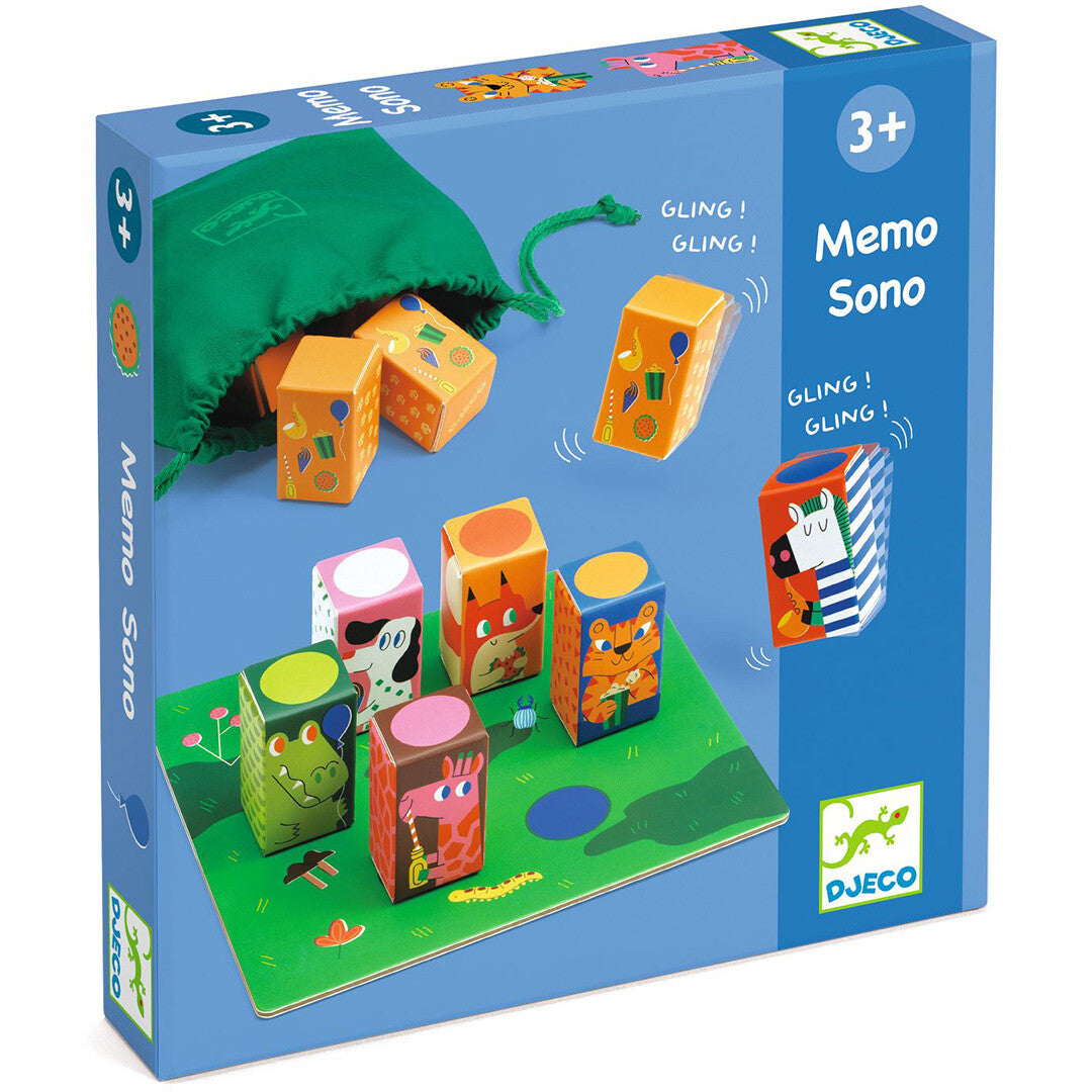 Djeco memorie met geluid memo sono