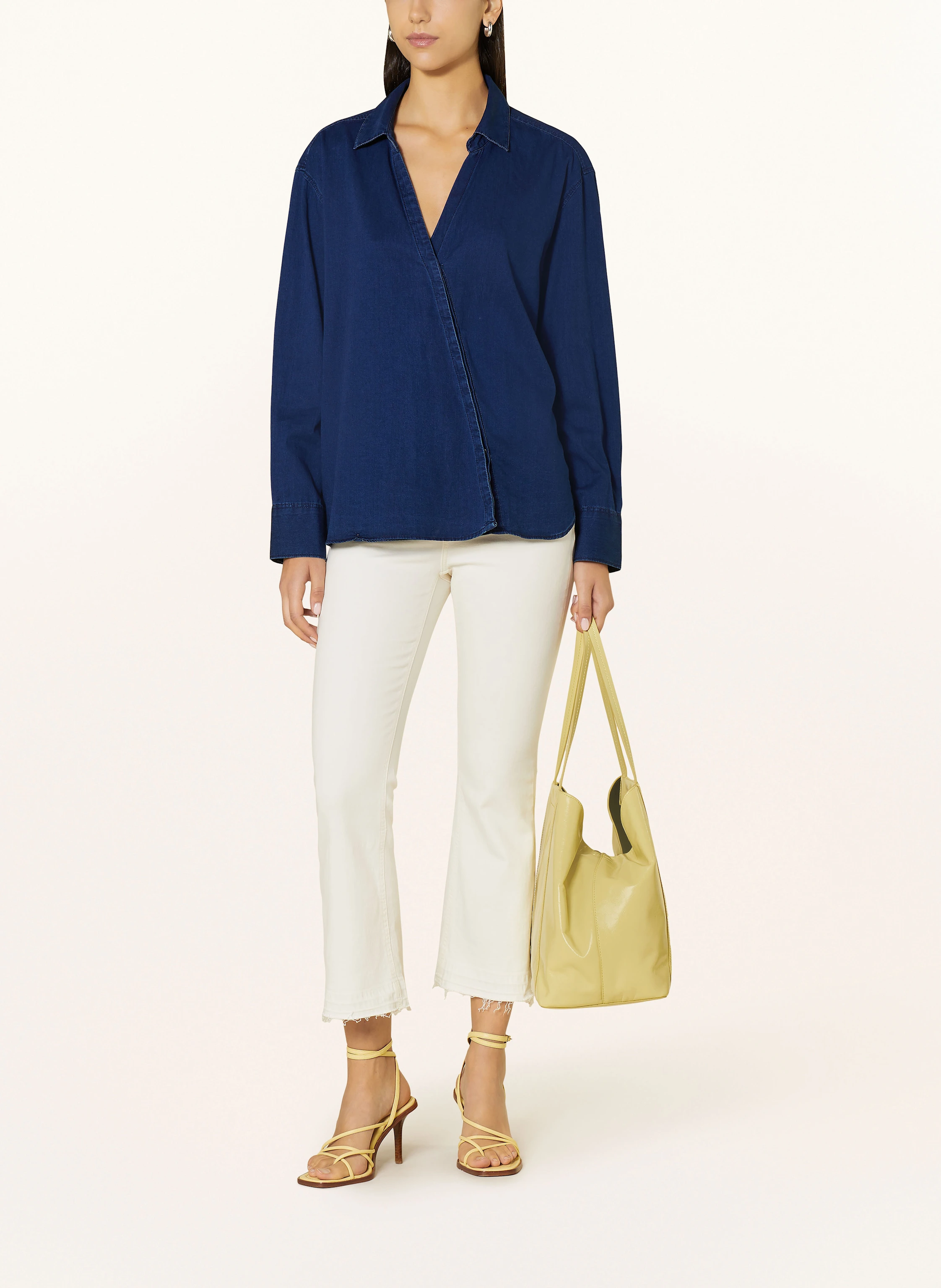 CLOSED Hemdbluse in Jeansoptik